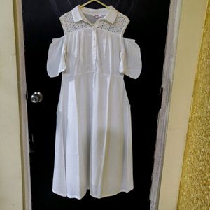 HONEY WHITE DRESS