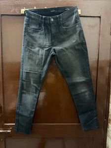 Men's Grey Wash Slim Fit Jeans