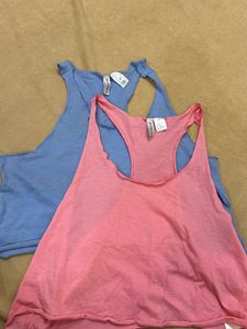 2- Pack Sports Vest Gym Tops