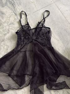 Black Lace Babydoll Lingerie