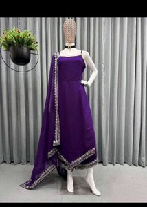 Elegant Purple Lehenga Choli Set