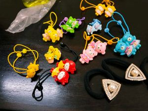 Cute Cartoon Hair Ties