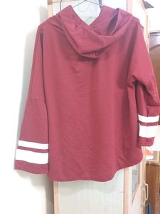 Maroon "1968" Hoodie Top