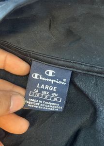 men’s Champion Track Jacket