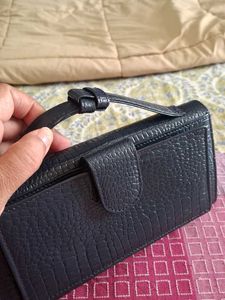 Wrangler Navy blue Croc Wallet