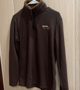 Brown Fleece Pullover