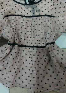 Cute Polka Dot Top