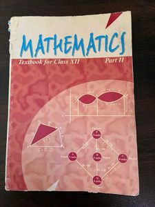 Mathematics Textbook Class XII Part II