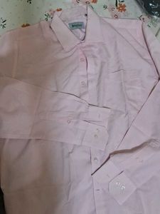 Regular Fit Pink colour shirt