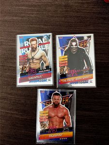 WWE Topps Slam Attax Reloaded Silver Cards