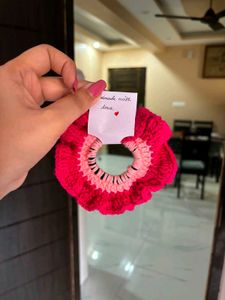 Handmade Crochet Scrunchie