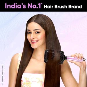 Vega Paddle Hair Brush with Cleaning Comb