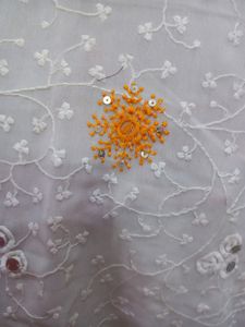 White Embroidered Top