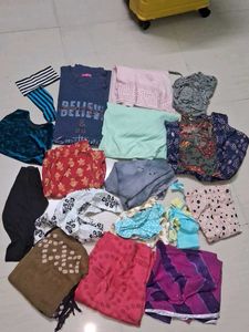 donate Assorted Women's Ethnic Wear Bundle of 18