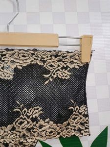 (1300)Floral Lace Thong Panty