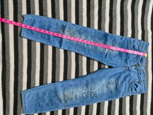Set of 2 Stylish Blue Denims for 8 to 9 yrs old