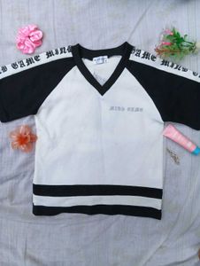 Dragon White Black Top