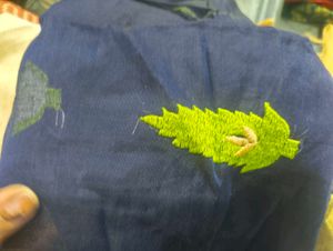 Embroidered Blue duppata