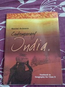 Contemporary India II - Social Science Textbook