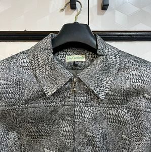 Stylish Textured Co-ord Set Jacket with Pants