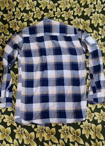 Superboy Cheque Shirt Cotton