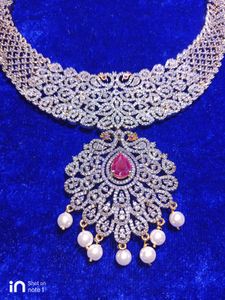 Stunning Kundan Necklace &amp; Earring Set