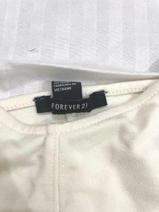 Forever 21 White Cami Crop Top