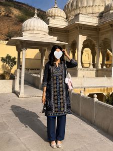 Elegant Printed Kurta
