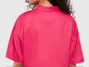 The Souled Store Boxy Crop Shirt
