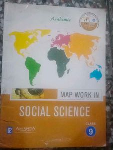 Class 9 Social Science Map Work Book