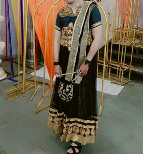 Party Wear Dress/Evening Gown/Heavy Work Long Frok