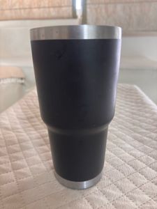 Black Insulated Tumbler with Lid