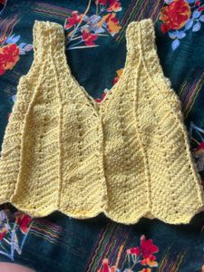 Handmade Crochet Crop Top