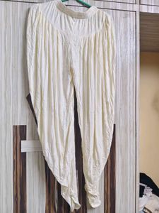 Elegant Cream Dhoti Pants
