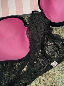 Victoria's Secret Black Lace Bra