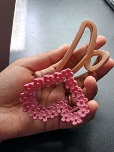Cute Heart &amp; Claw Clip Set