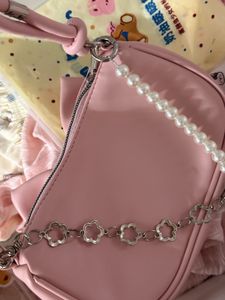 pink bow bag