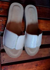 Neutral Slide Sandals