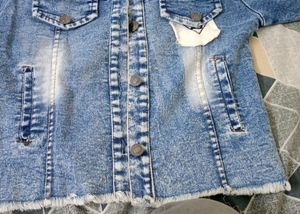 Hooded Denim Jacket