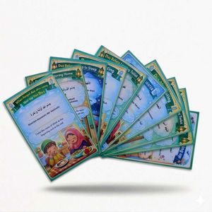 Dua Cards for Kids - 10 Essential Duas