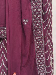 Exquisite Embroidered Ethnic Gown