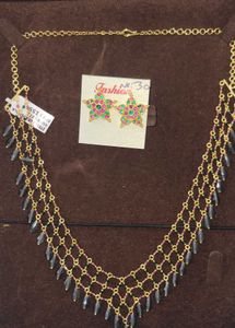 Multi Beads Necklace Set