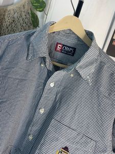 Chaps Men's Gingham Button-Up Shirt