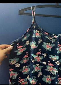 Combo Of Tropical Top And Short
