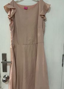 GLOBUS  Nude Color A Line Dress
