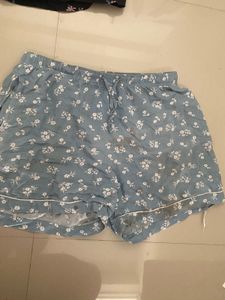 Cozy Floral Pajama Shorts