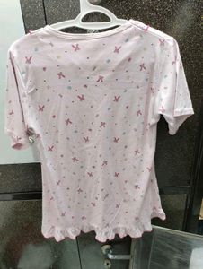 Cute Pink Teddy Bear Nightgown