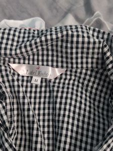 Cute Cherry Gingham Pajama Set