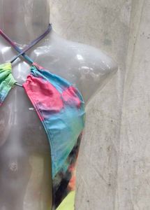 Tie-Dye One-Piece Swimsuit
