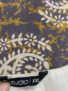 Embroidered Sleeveless Cotton Blouse